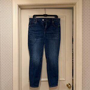 American Eagle Curvy Hi-Rise Jegging in size 14 short